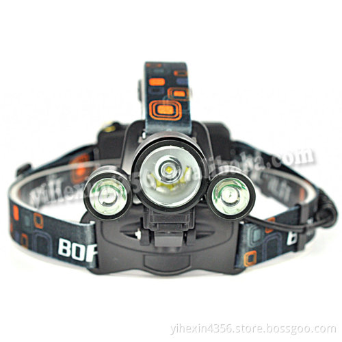 White Red Light Rechargeable Led Headlamp for Hunting